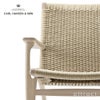 Carl Hansen & Son カール・ハンセン＆サン CH25 ラウンジチェア オーク （ソープフィニッシュ） ナチュラルペーパーコード
