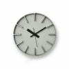 Lemnos レムノス edge clock エッジクロック AZ-0116 ウォールクロック Sサイズ Φ180mm カラー：3色 デザイン：AZUMI