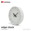 Lemnos レムノス edge clock エッジクロック AZ-0116 ウォールクロック Sサイズ Φ180mm カラー：3色 デザイン：AZUMI