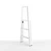 METAPHYS メタフィス lucano ルカーノ 94011 3-Step Step Stool 3段 脚立 カラー：ブラック ホワイト デザイン：ムラタ チアキ （ワンタッチバー機能付）