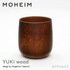 MOHEIM モヘイム YUKI wood ユキ ウッド コップ　カラー：ブラウン ・ナチュラル デザイン：竹内 茂一郎