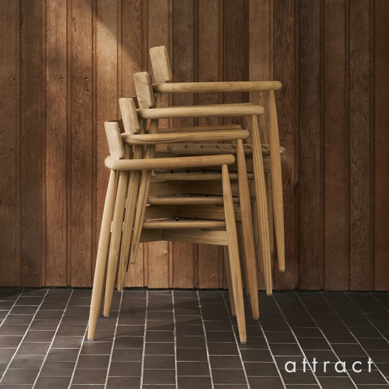 arl Hansen & Son カール・ハンセン＆サン E008 *専用クッション付属 Embrace Outdoor Series エンブレイス アウトドア シリーズ 屋外用 ダイニングチェア