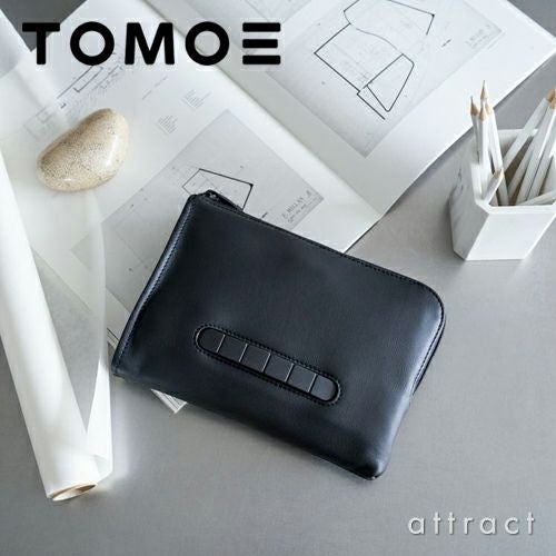 TOMOE トモエ SLIM A5 スリム A5 クラッチバッグ ポーチ A5サイズ ブラック