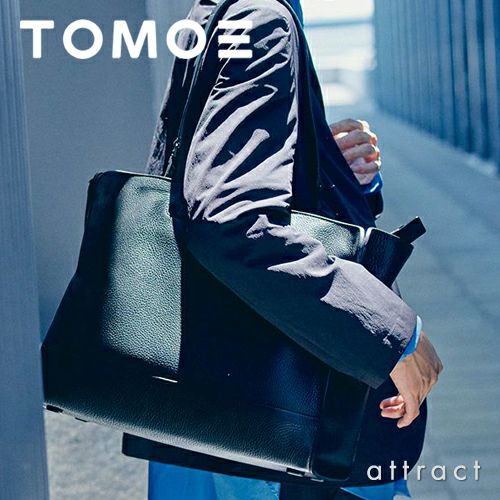 TOMOE トモエ BOLD TO ボールド TO トートバッグ ショルダーバッグ B4サイズ対応 ショルダーストラップ付・ブラック