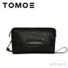 TOMOE トモエ BOLD PO ボールド PO ボディバッグ ポーチ クラッチバッグ ショルダーストラップ付・ブラック