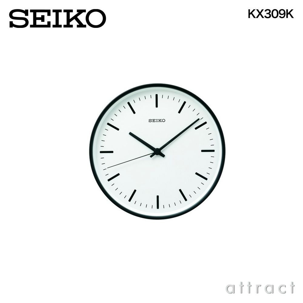 SEIKO セイコー STANDARD スタンダード パワーデザインプロジェクト アナログクロック 電波時計 サイズ：L・M カラー：ブラック・ホワイト デザイン：深澤 直人