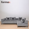  formax フォルマックス FREEDOM フリーダム 2P片肘ソファ（右） ＋ 3P片肘ソファ（右） ファブリック（本体）：5ランク クッション4点付属 デザイン：Fumio Kawasaki 
