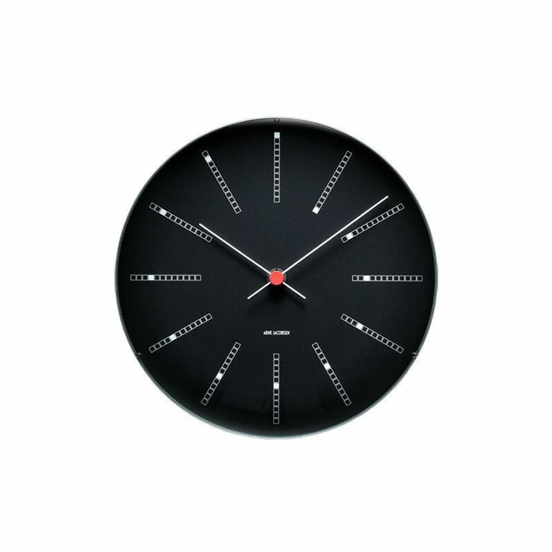 ROSENDAHL ローゼンダール Arne Jacobsen アルネ・ヤコブセン ウォールクロック Bankers バンカーズ ブラック 全2サイズ