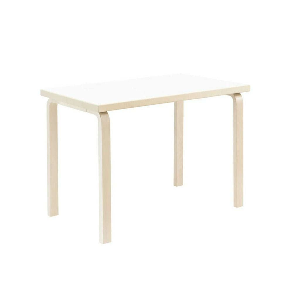 Artek アルテック TABLE 80B テーブル 80B サイズ：100×60cm 厚み 4cm 4本脚 カラー：３色 デザイン：アルヴァ・アアルト
