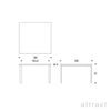 Artek アルテック TABLE 84 テーブル 84 サイズ：120×120cm 厚み 4cm 4本脚 カラー：３色 デザイン：アルヴァ・アアルト