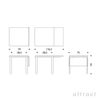 Artek アルテック DROP-LEAF TABLE DL81C ドロップリーフ テーブル 81C サイズ：W79 / 112.5cm 厚み 4cm 4本脚 カラー：３色 デザイン：アルヴァ・アアルト