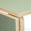 【特別モデル】 Artek アルテック DROP-LEAF TABLE DL81C ドロップリーフ テーブル 81C サイズ：W79 / 112.5cm 厚み 4cm 4本脚 ツートンカラー：３色 デザイン：アルヴァ・アアルト