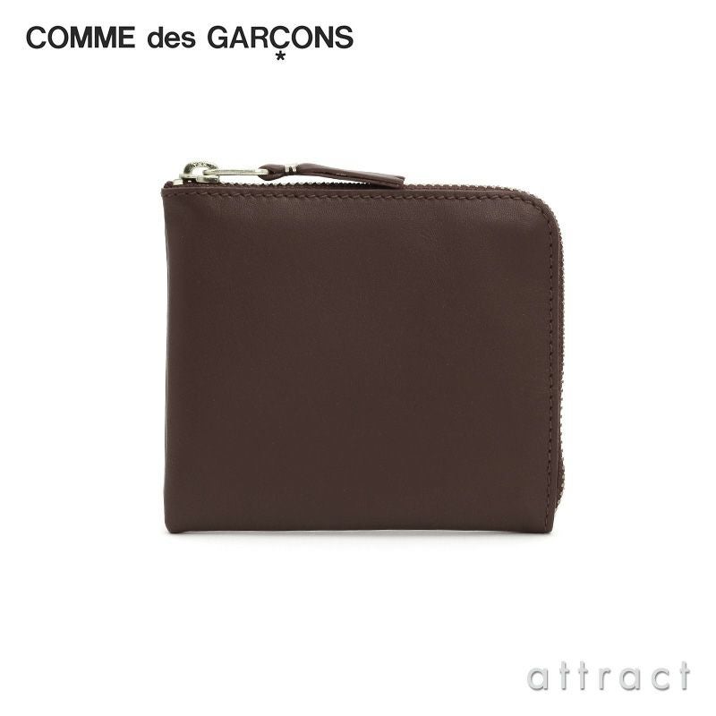 Comme des Garcons コム デ ギャルソン Pocket ポケット Wallets ウォレット Classic クラシック Classic Leather Line L字ジップ ウォレット コインケース 財布 （SA 3100）