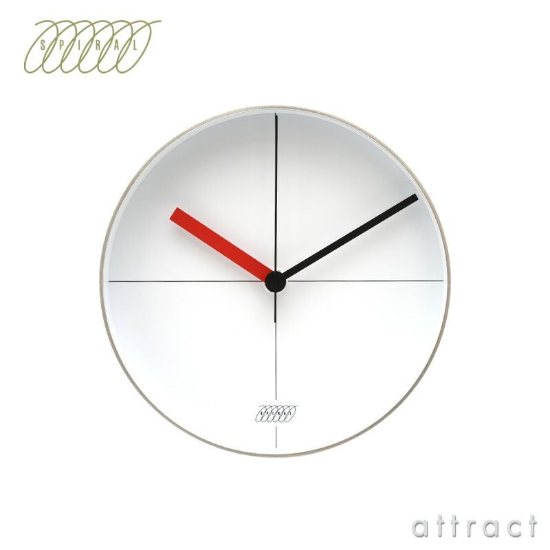 SPIRAL スパイラル 小倉俣 ウォールクロック Wall Clock #2082 タイプ：8種類 Φ170mm デザイン：倉俣 史朗