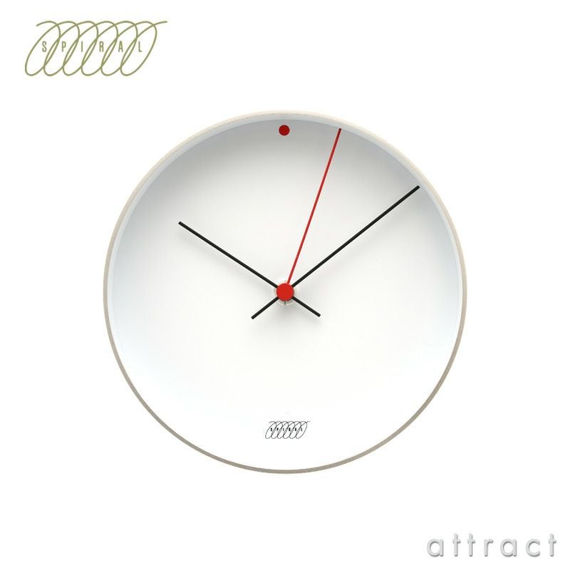 SPIRAL スパイラル 小倉俣 ウォールクロック Wall Clock #2082 タイプ：8種類 Φ170mm デザイン：倉俣 史朗