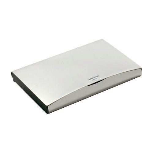 GEORG JENSEN ジョージ・ジェンセン Card Holder カードホルダー 名刺入れ カードケース カラー：シルバー デザイン：紺野 弘道