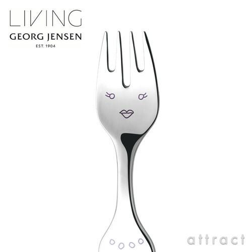 GEORG JENSEN ジョージ・ジェンセン Alfredo アルフレッド Twist Family ツイストファミリー カトラリーセット 4本入り カラー：シルバー デザイン：アルフレッド・ハベリ