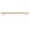 Herman Miller ハーマンミラー Nelson Platform Bench ネルソン プラットフォームベンチ サイズ：3種類 メタルベース トップ：メープル デザイン：ジョージ・ネルソン