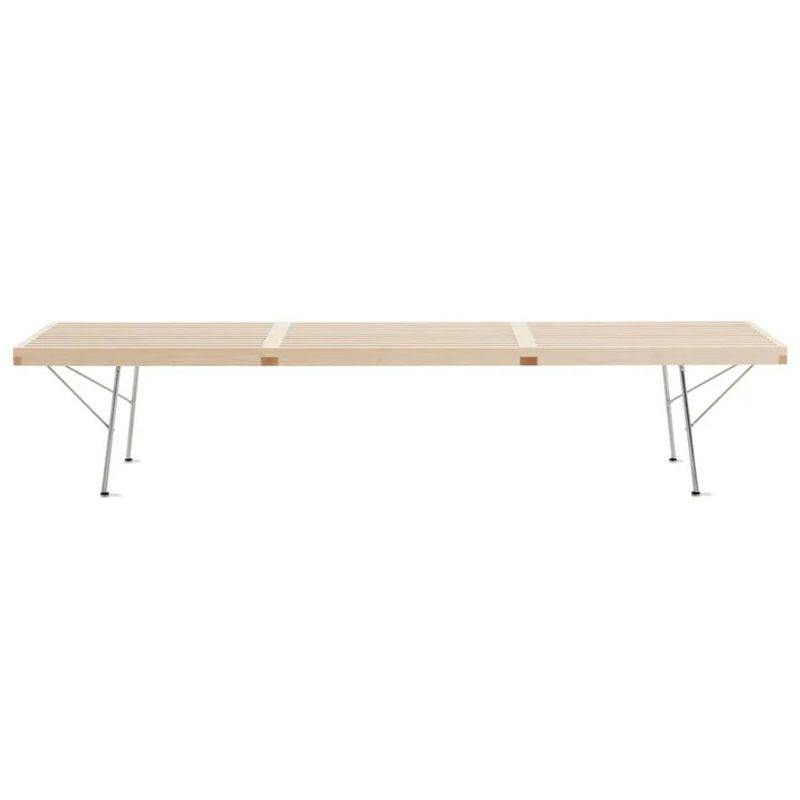 Herman Miller ハーマンミラー Nelson Platform Bench ネルソン プラットフォームベンチ サイズ：3種類 メタルベース トップ：メープル デザイン：ジョージ・ネルソン