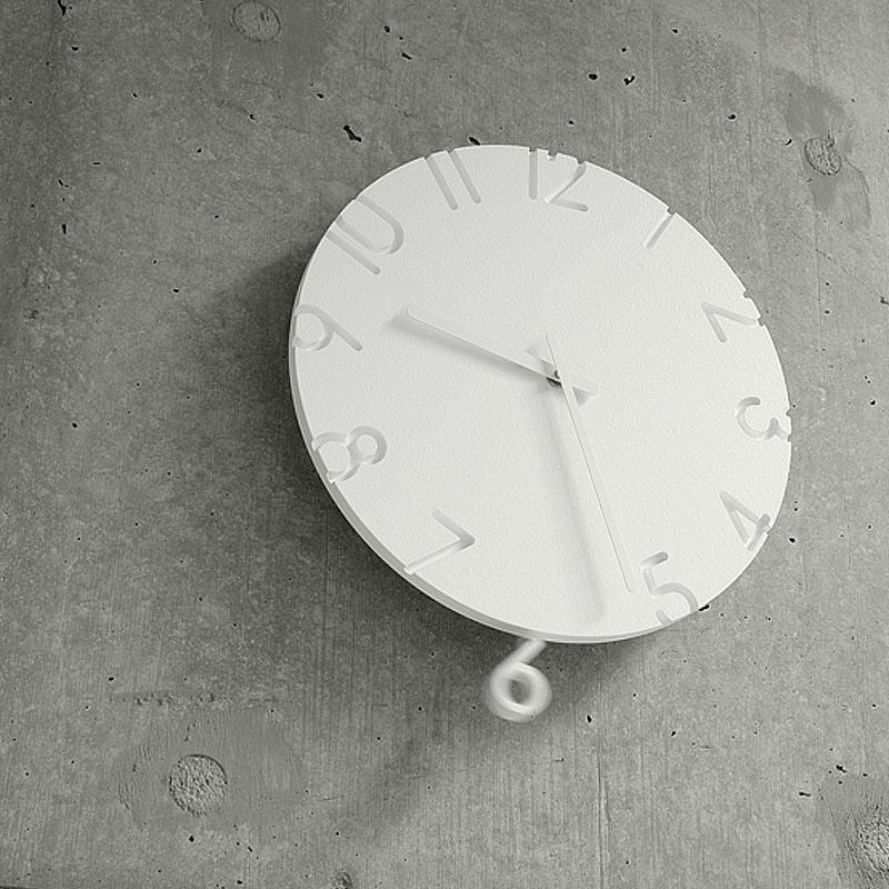 Lemnos レムノス CARVED SWING カーヴド スウィング NTL15-11 ウォールクロック 壁掛け時計 振り子時計 デザイン：寺田 尚樹