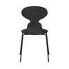 FRITZ HANSEN フリッツ・ハンセン ANT アリンコチェア 3101 チェア フロントパディング 4本脚 カラードアッシュ カラー：ブラック 張地：Christianshavn クリスチャンハウン ファブリックカラー：グレー（1173） ベースカラー：ブラック粉体塗装