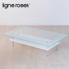 ligne roset リーン・ロゼ RosetScoop ロゼスクープ センターテーブル コーヒーテーブル サイズ：W120cm 強化ガラス