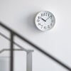 Lemnos レムノス RIKI STEEL CLOCK リキ スチールクロック WR08-25 ウォールクロック 壁掛け時計 Φ204mm