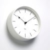 Lemnos レムノス RIKI STEEL CLOCK リキ スチールクロック WR08-24 ウォールクロック 壁掛け時計 電波時計 Φ204mm カラー：2色 デザイン：渡辺 力