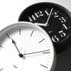 Lemnos レムノス RIKI STEEL CLOCK リキ スチールクロック WR08-24 ウォールクロック 壁掛け時計 電波時計 Φ204mm カラー：2色 デザイン：渡辺 力