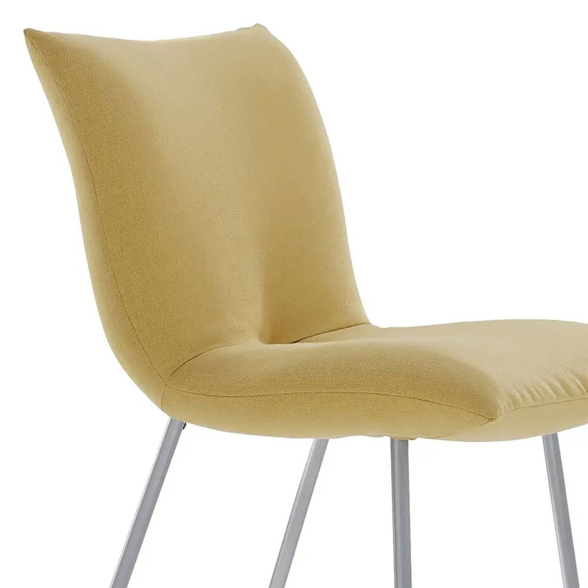  ligne roset リーン・ロゼ ROSETCalin Steel Leg ロゼカラン スチールレッグ ダイニング チェア ファブリック：Iランク スチールレッグ カバーリングタイプ