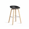 HAY ヘイ About A Chair アバウト ア スツール AAS 32 ver 2.0 High ハイタイプ 85cm カウンターチェア カラー：16色 ベース：オーク（ウォーターラッカー 水性塗装） デザイン：ヒー・ウェリング