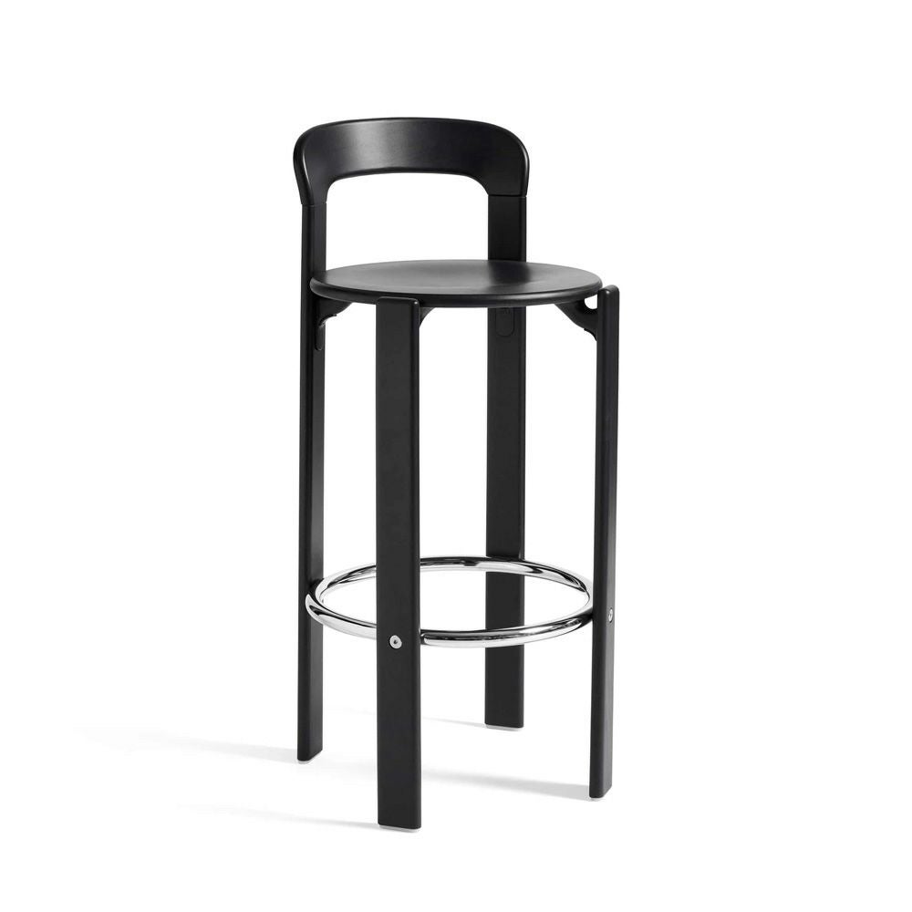 HAY ヘイ Rey Bar Stool レイ バー スツール High ハイタイプ SH75cm ベニヤ ビーチ 塗装仕上げ カラー：5色 デザイン：ブルーノ・レイ
