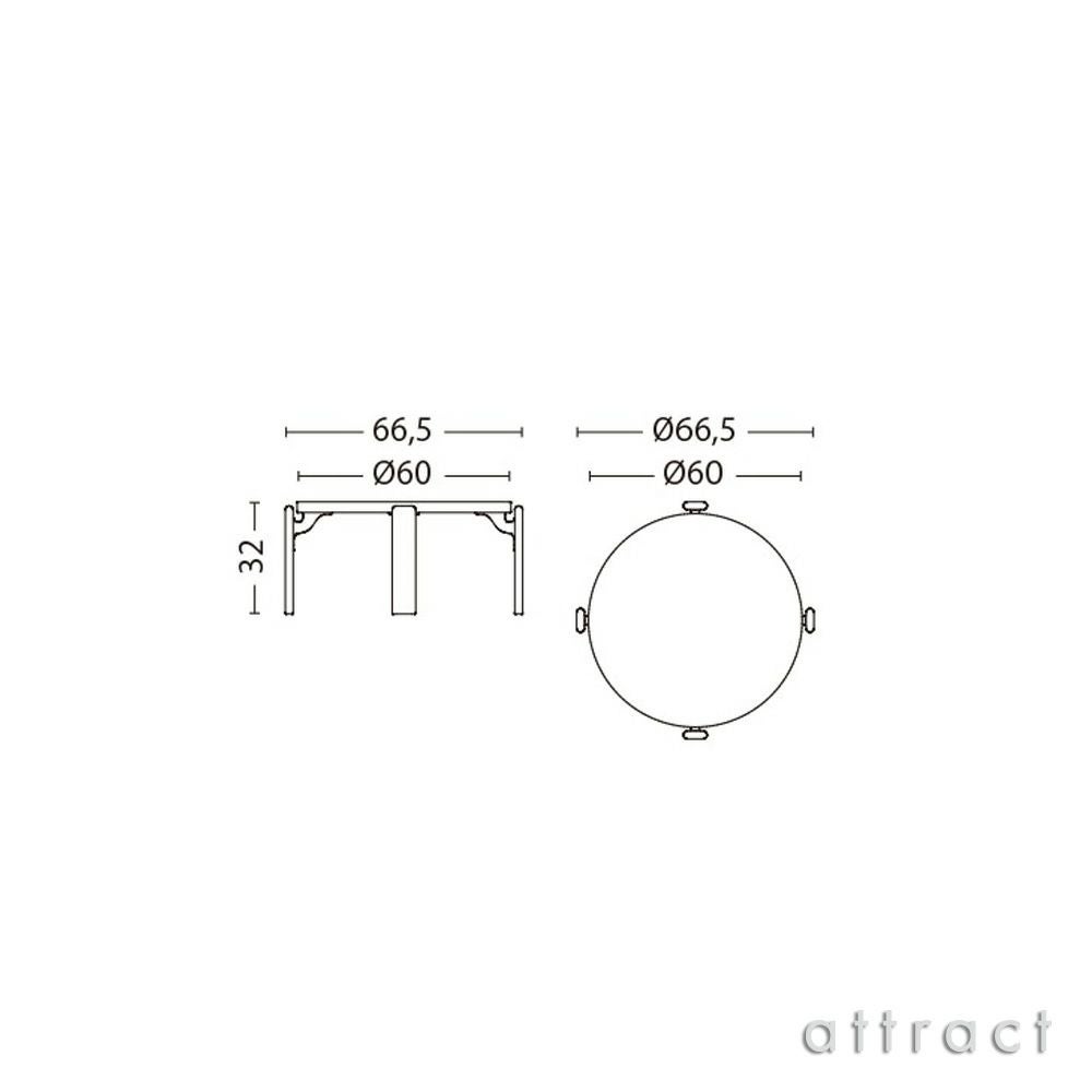 HAY ヘイ Rey Coffee Table レイ コーヒーテーブル サイドテーブル Φ60cm ベニヤ ビーチ 塗装仕上げ カラー：5色 デザイン：ブルーノ・レイ