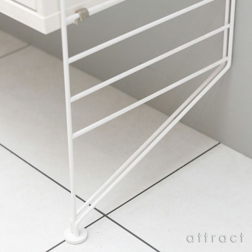 String System ストリング システム オリジナルコンビネーション パッケージセット A001 W160×D30×H200cm デスク 収納 カラー：ホワイト