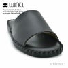 WINCL ウィンクル Leather Slippers レザースリッパ ステア革 本革スリッパ 前あきタイプ カラー：2色 （女性用 24サイズ・約23.0～24.0cm）