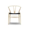 Carl Hansen & Son カール・ハンセン＆サン CH24 Yチェア （ワイチェア） アッシュ （ホワイトオイルフィニッシュ） 座：ブラックペーパーコード デザイン：ハンス・J・ウェグナー