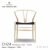 Carl Hansen & Son カール・ハンセン＆サン CH24 Yチェア （ワイチェア） アッシュ （ホワイトオイルフィニッシュ） 座：ブラックペーパーコード デザイン：ハンス・J・ウェグナー