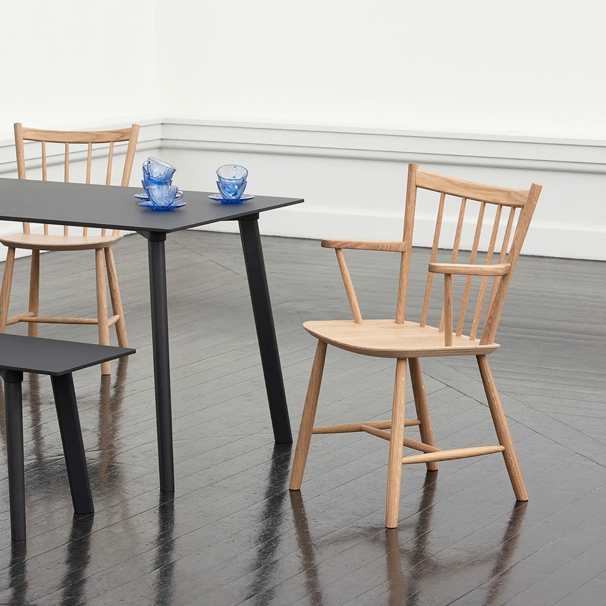 HAY ヘイ J-Series J42 アームチェア ダイニングチェア カラー：8色 ビーチまたはオーク デザイン：ボーエ・モーエンセン