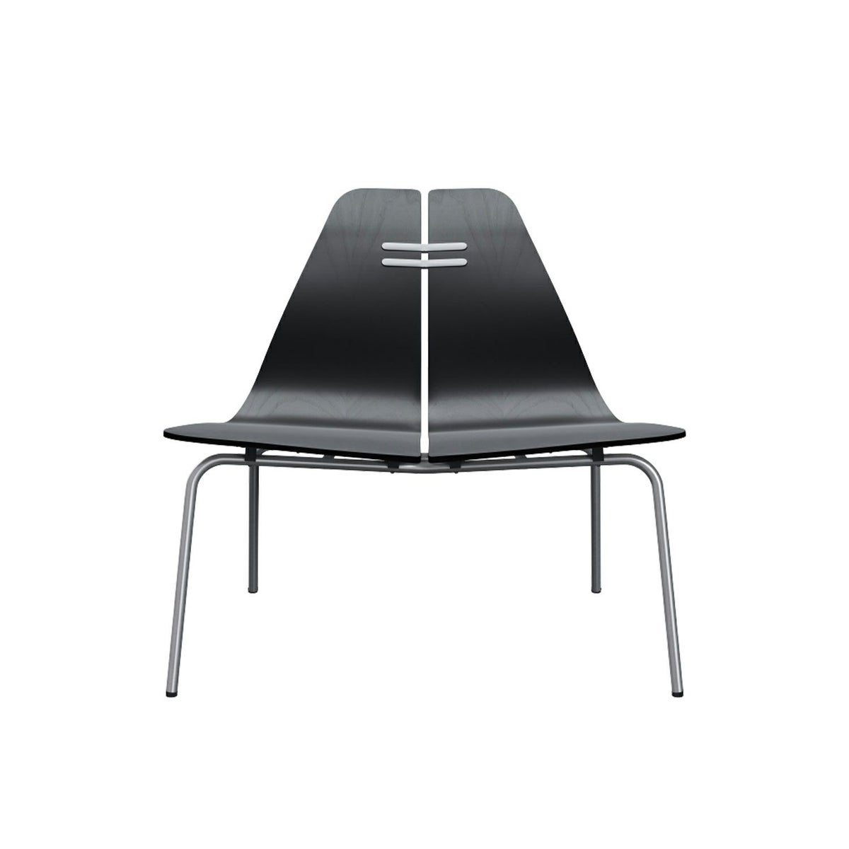 FRITZ HANSEN フリッツ・ハンセン PK23 ラウンジチェア カラードアッシュ カラー：ブラック ベースカラー：2色 デザイン：ポール・ケアホルム