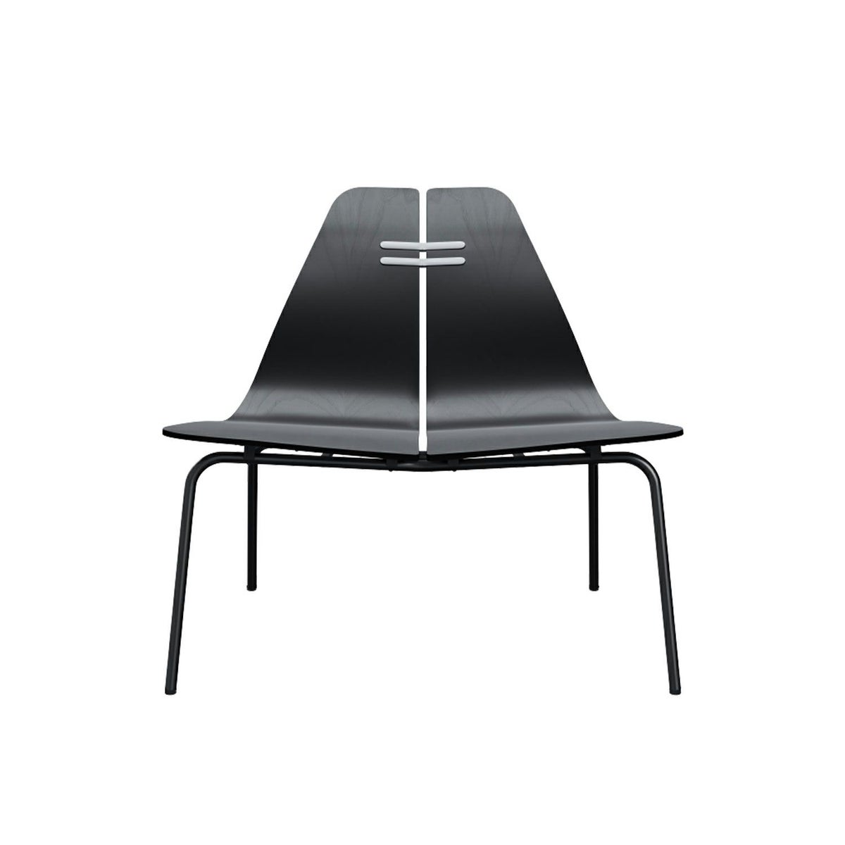 FRITZ HANSEN フリッツ・ハンセン PK23 ラウンジチェア カラードアッシュ カラー：ブラック ベースカラー：2色 デザイン：ポール・ケアホルム