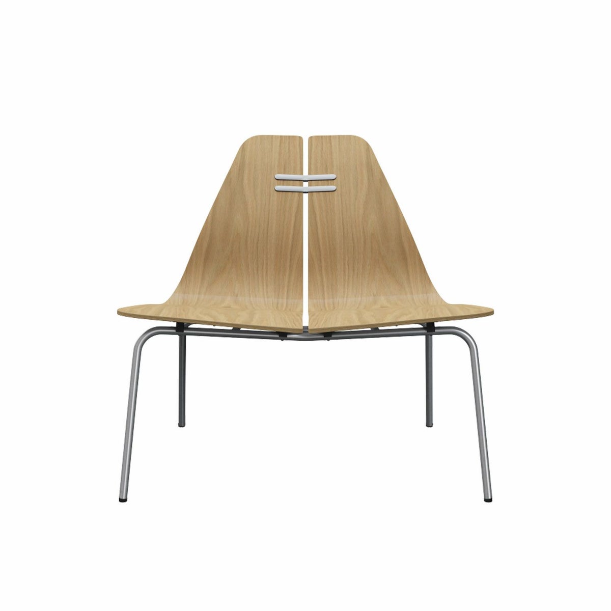 FRITZ HANSEN フリッツ・ハンセン PK23 ラウンジチェア カラー：オーク ベースカラー：ステンレススチール デザイン：ポール・ケアホルム