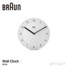 BRAUN ブラウン Wall Clock ウォールクロック 壁掛け時計 BC06 サイズ：Φ20cm カラー：3色 デザイン：デートリッヒ・ルブス