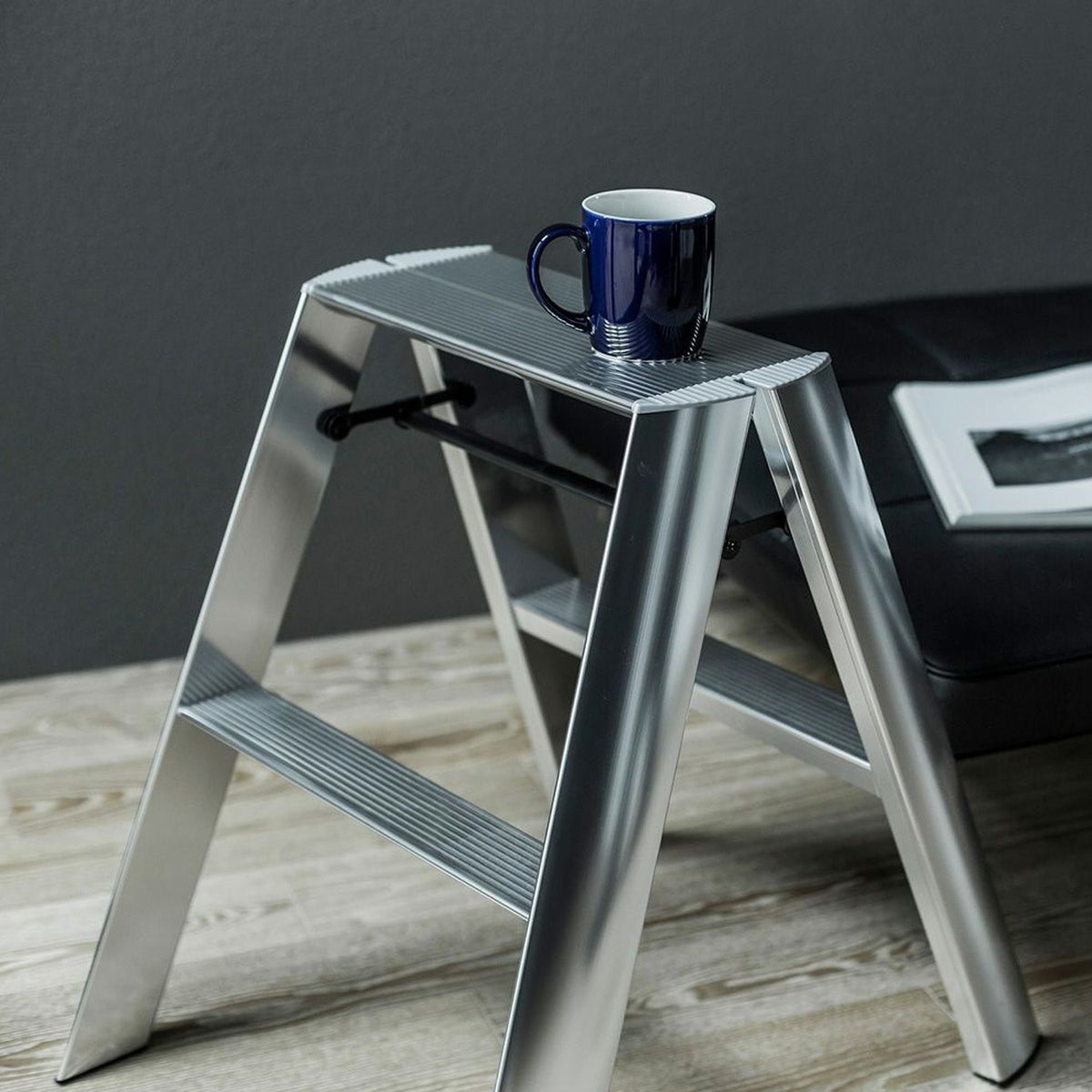 METAPHYS メタフィス lucano ルカーノ Premium Edition プレミアムエディション 94010 2-Step Step Stool 2段 脚立 10周年記念 メタルカラー