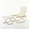 Nychair X Ottoman Oil Finish ニーチェアエックス オットマン オイルフィニッシュ チェア 折りたたみ椅子 木部：ビーチ材 シートカラー：3色 デザイン：新居 猛