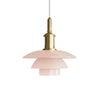 Louis Poulsen ルイスポールセン PH 3/3 Pendant ペンダントライト Φ285mm カラー：ペール・ローズ （真鍮 無塗装・ブラス） ポール・ヘニングセン