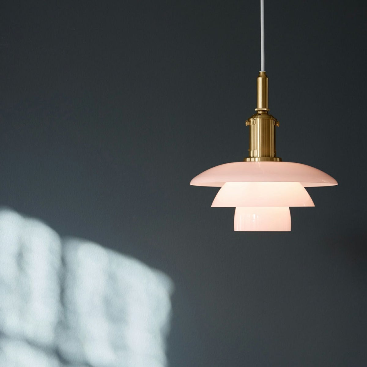 Louis Poulsen ルイスポールセン PH 3/3 Pendant ペンダントライト Φ285mm カラー：ペール・ローズ （真鍮 無塗装・ブラス） ポール・ヘニングセン