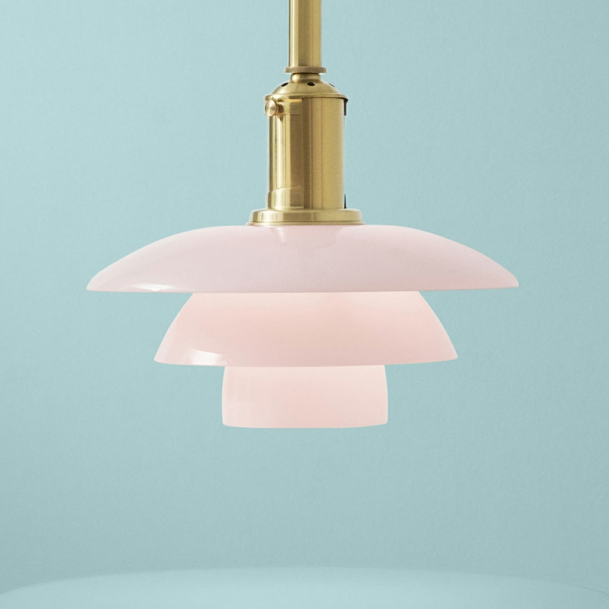Louis Poulsen ルイスポールセン PH 3/3 Pendant ペンダントライト Φ285mm カラー：ペール・ローズ （真鍮 無塗装・ブラス） ポール・ヘニングセン