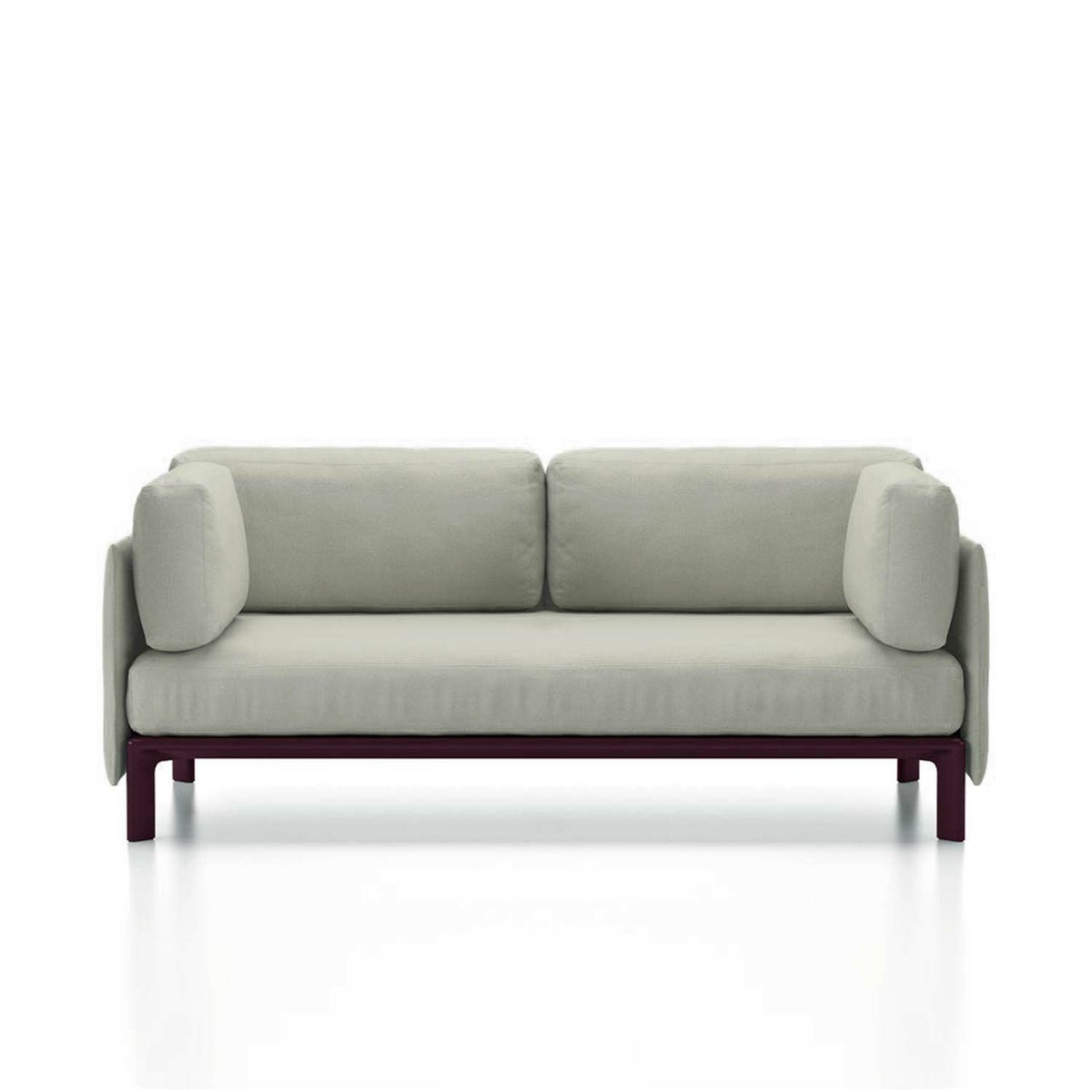 Vitra ヴィトラ Anagram Sofa アナグラム ソファ 2P 2シーター アルミニウムベース （カラー：3色） ファブリック：F80（Dumet デュメ） デザイン：パンター ＆ トゥーロン