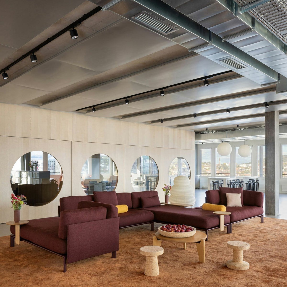 Vitra ヴィトラ Anagram Sofa アナグラム ソファ 2P 2シーター アルミニウムベース （カラー：3色） ファブリック：F80（Dumet デュメ） デザイン：パンター ＆ トゥーロン