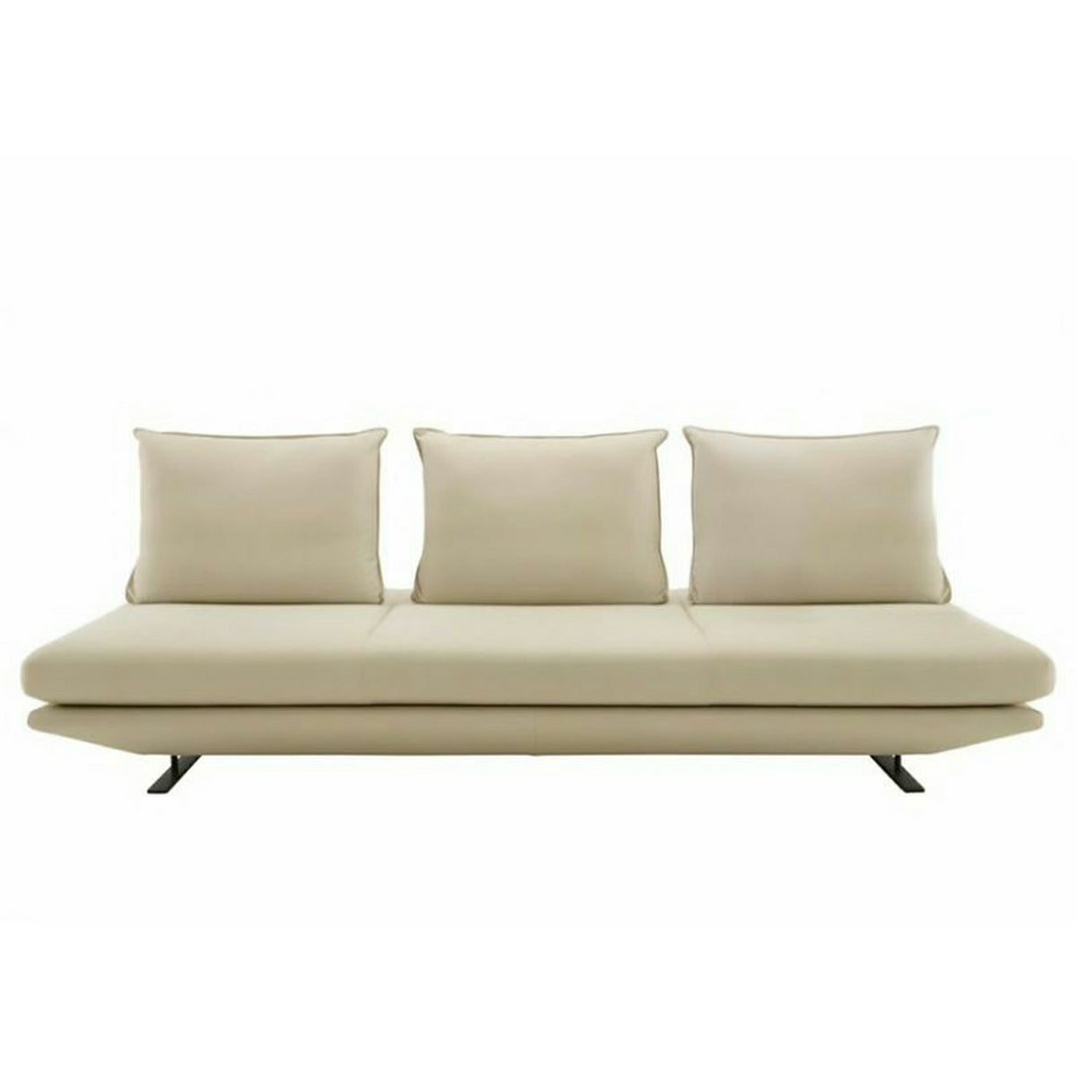 ligne roset リーン・ロゼ ROSETPrado ロゼプラド 3P ソファ 3人掛け ファブリック：Lランク（ウルトラスエード HP） 背クッション：3点セット デザイン：クリスチャン・ウェルナー